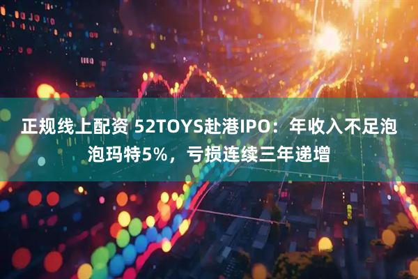 正规线上配资 52TOYS赴港IPO：年收入不足泡泡玛特5%，亏损连续三年递增